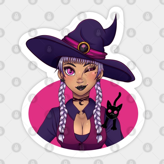 Witchy Sticker by PeppermintKamz